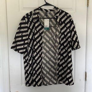 BILLIE EILISH BUTTON DOWN